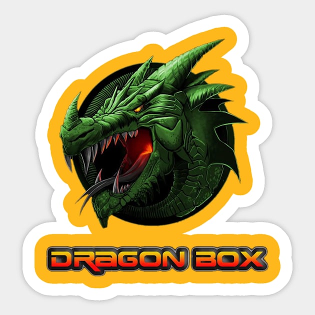 Dragon Box Sticker by Hulk